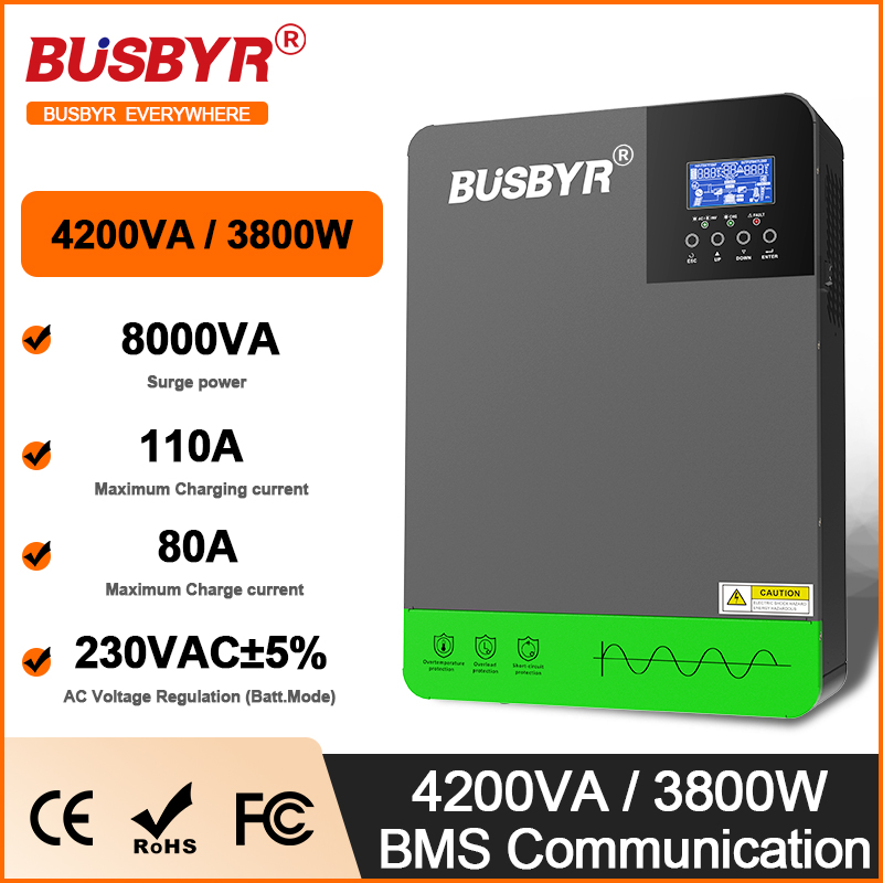 Drone Solar Charger - Inverter tenaga surya hibrida 4,2 kW