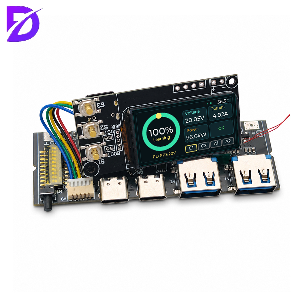 Drone Solar Charger - Modul Power Bank DIY 100W PD