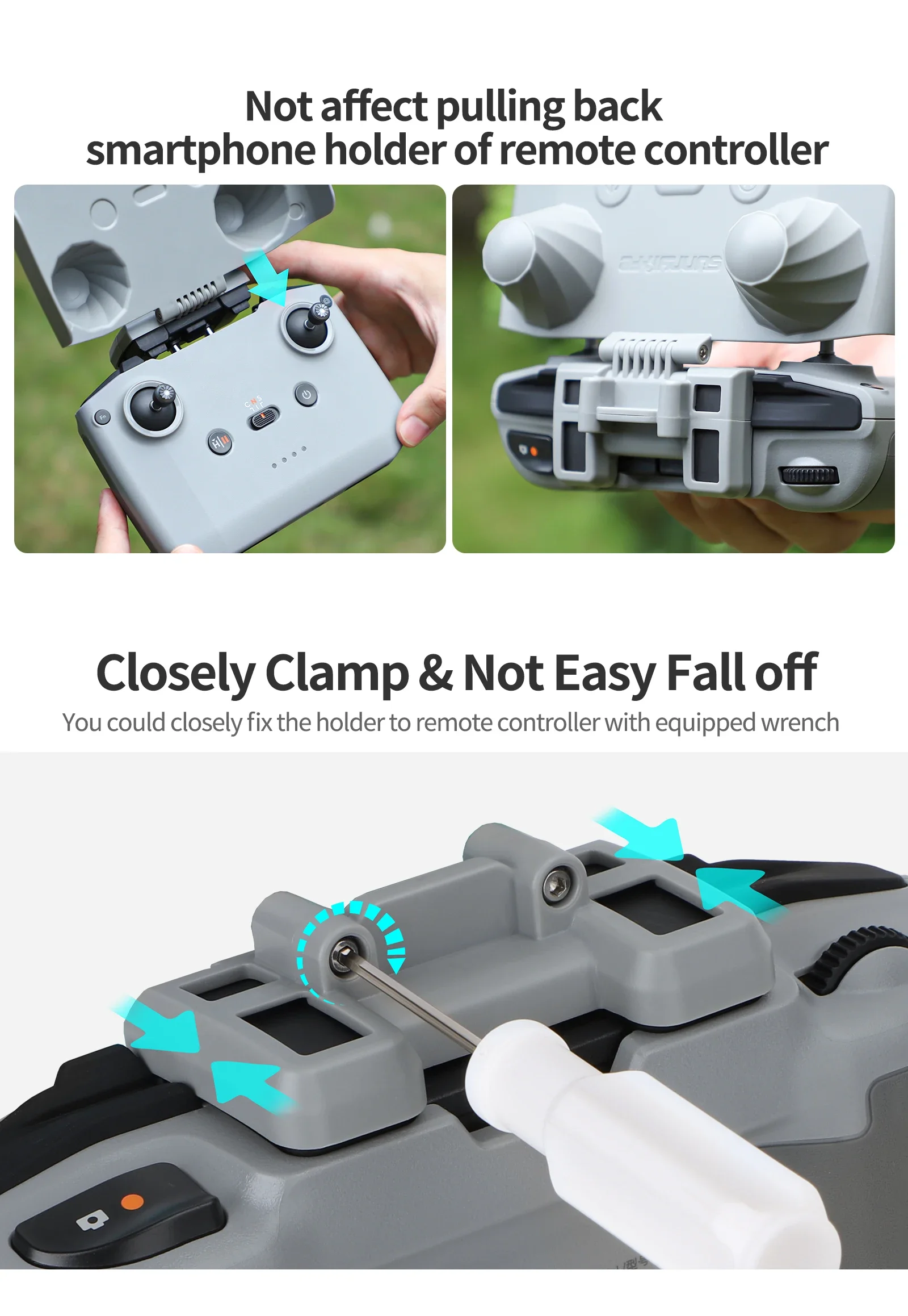 Pelindung Kontroler 2 in 1 Sun - Drone Sun Shade ulasan dan harga