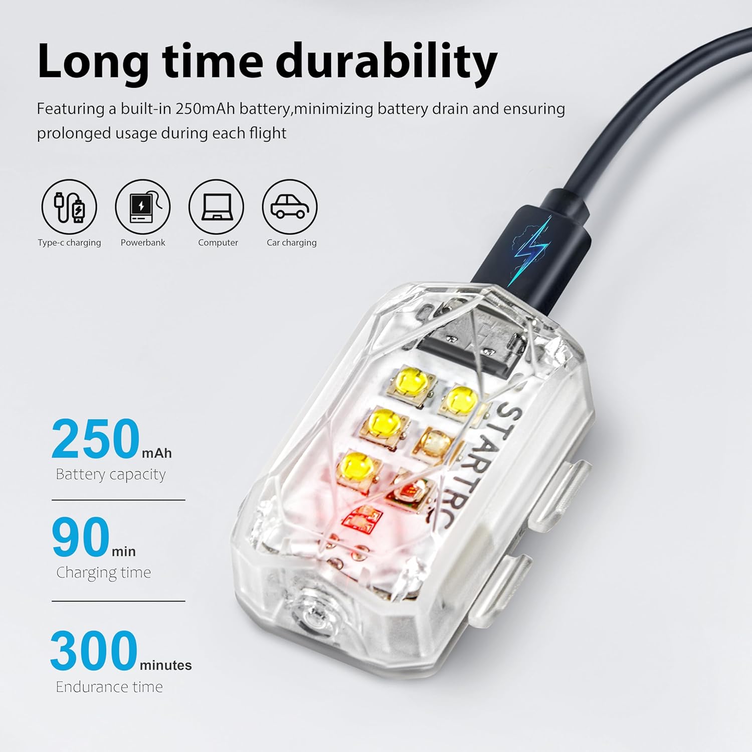 Lampu Strobo Drone STARTRC Lam - Drone Neck Strap ulasan dan harga