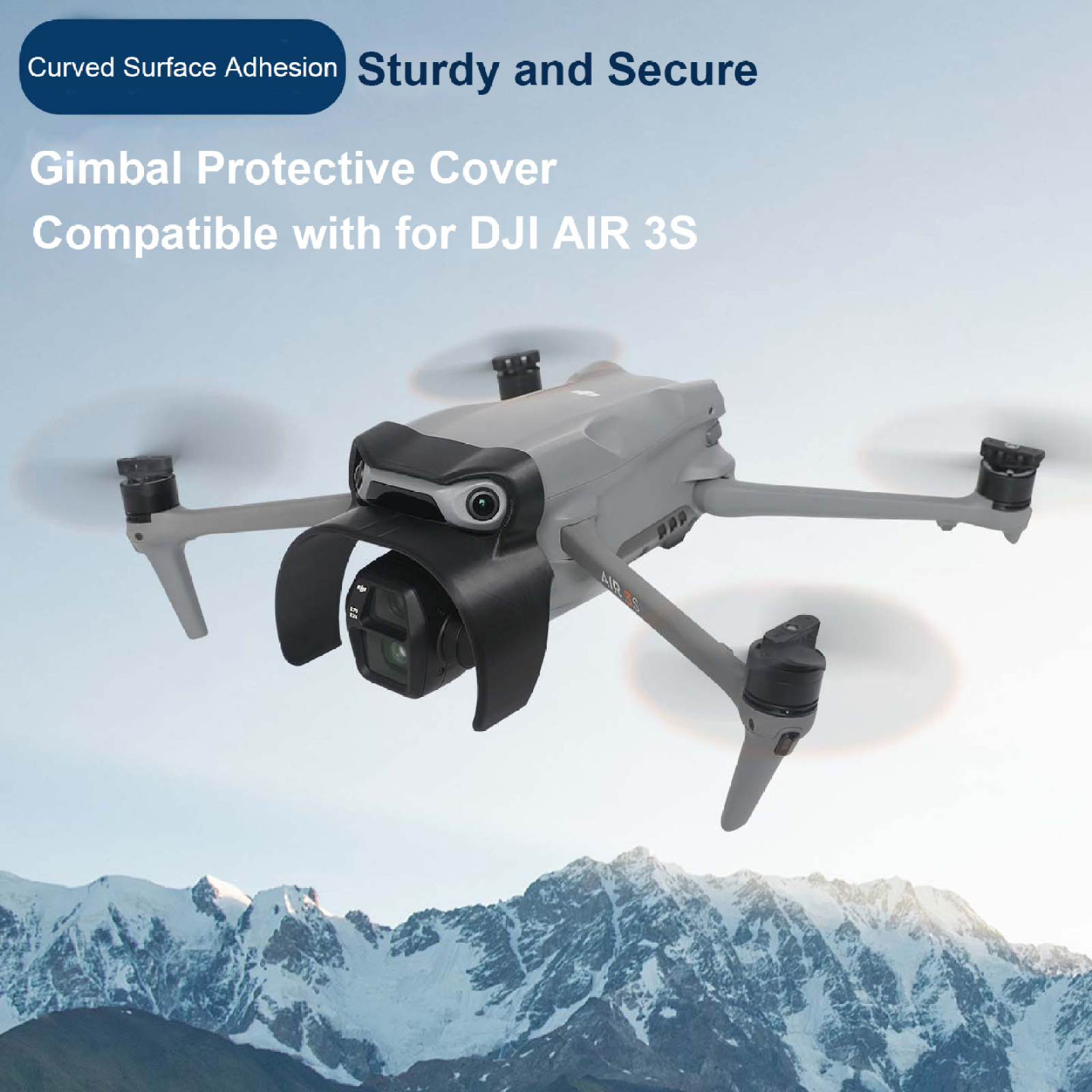 Untuk DJI Mavic Air 3S Lens Ho - Drone Sun Shade ulasan dan harga